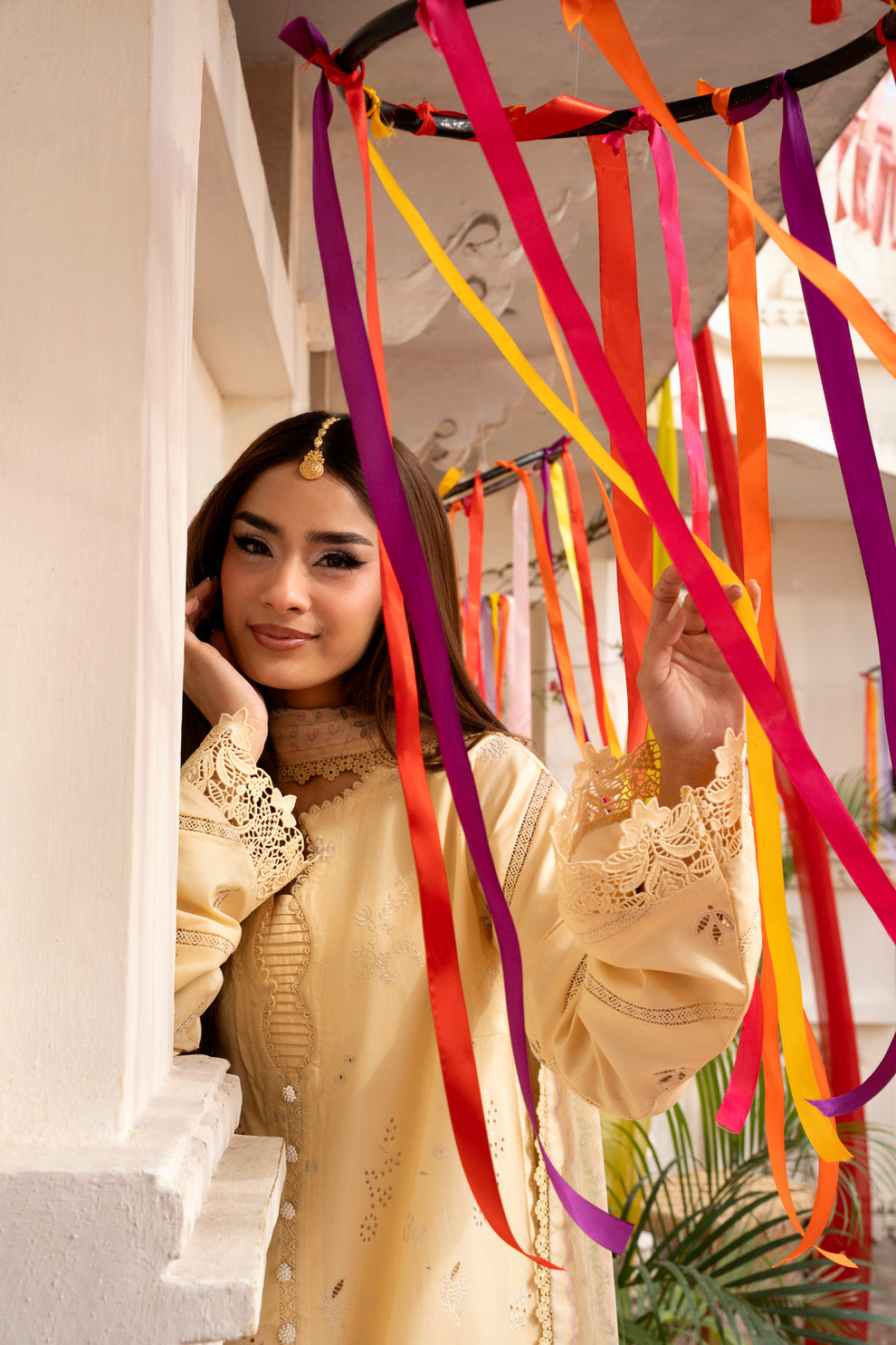 Florent | Basant Chikankari | FBC - 2A - by Libasekhas UK - Registered Vendor of : Florent - 100% Original Designer Dress