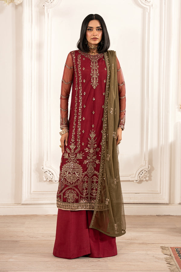 Zarif | Formal Edit 25 | ZFE-02 ALISON - by - Libasekhas UK - Registered Vendor of : Zarif - 100% Original Designer Dresss