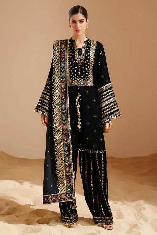 Jazmin | Velvet | Embroidered Velvet Formal CVF26-D05