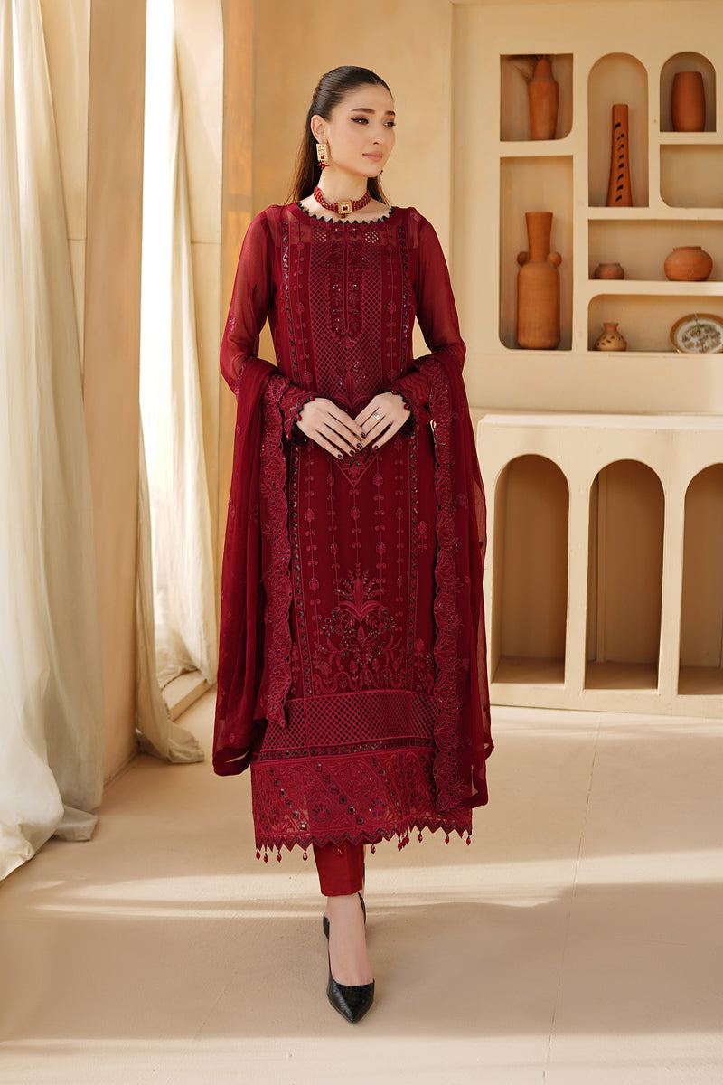 Maryams | Afsaneh Luxury Chiffon | Aria - by - Libasekhas UK - Registered Vendor of : Maryams - 100% Original Designer Dresss
