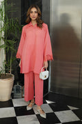 Sahar | Ready to Wear Basics | Sunset Coral - by - Libasekhas UK - Registered Vendor of : Sahar - 100% Original Designer Dresss