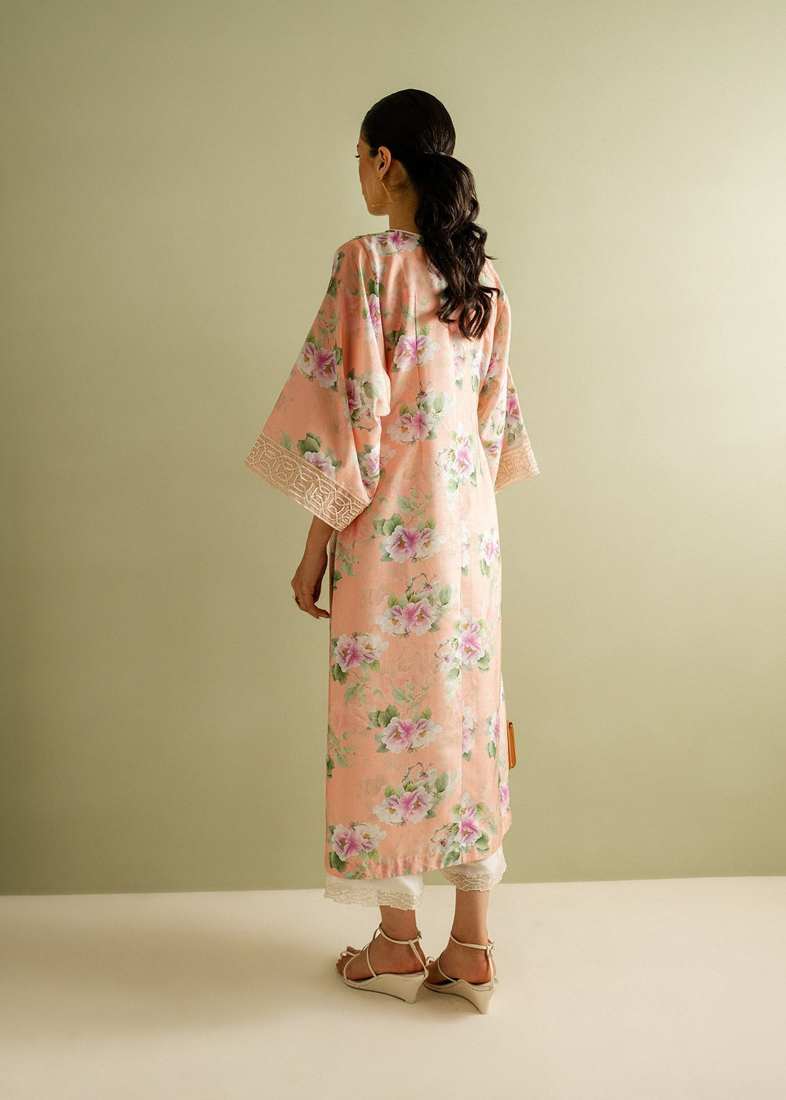 Mahgul | Ayanas Garden | Peach Dreams - by - Libasekhas UK - Registered Vendor of : Mahgul - 100% Original Designer Dresss