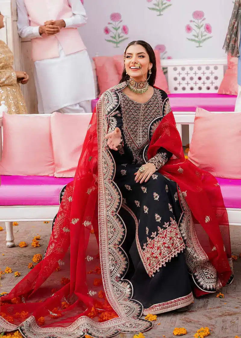 Akbar Aslam | Shadmani Luxury Formals 23 | Nazmin - by - Libasekhas UK - Registered Vendor of : Akbar Aslam - 100% Original Designer Dresss