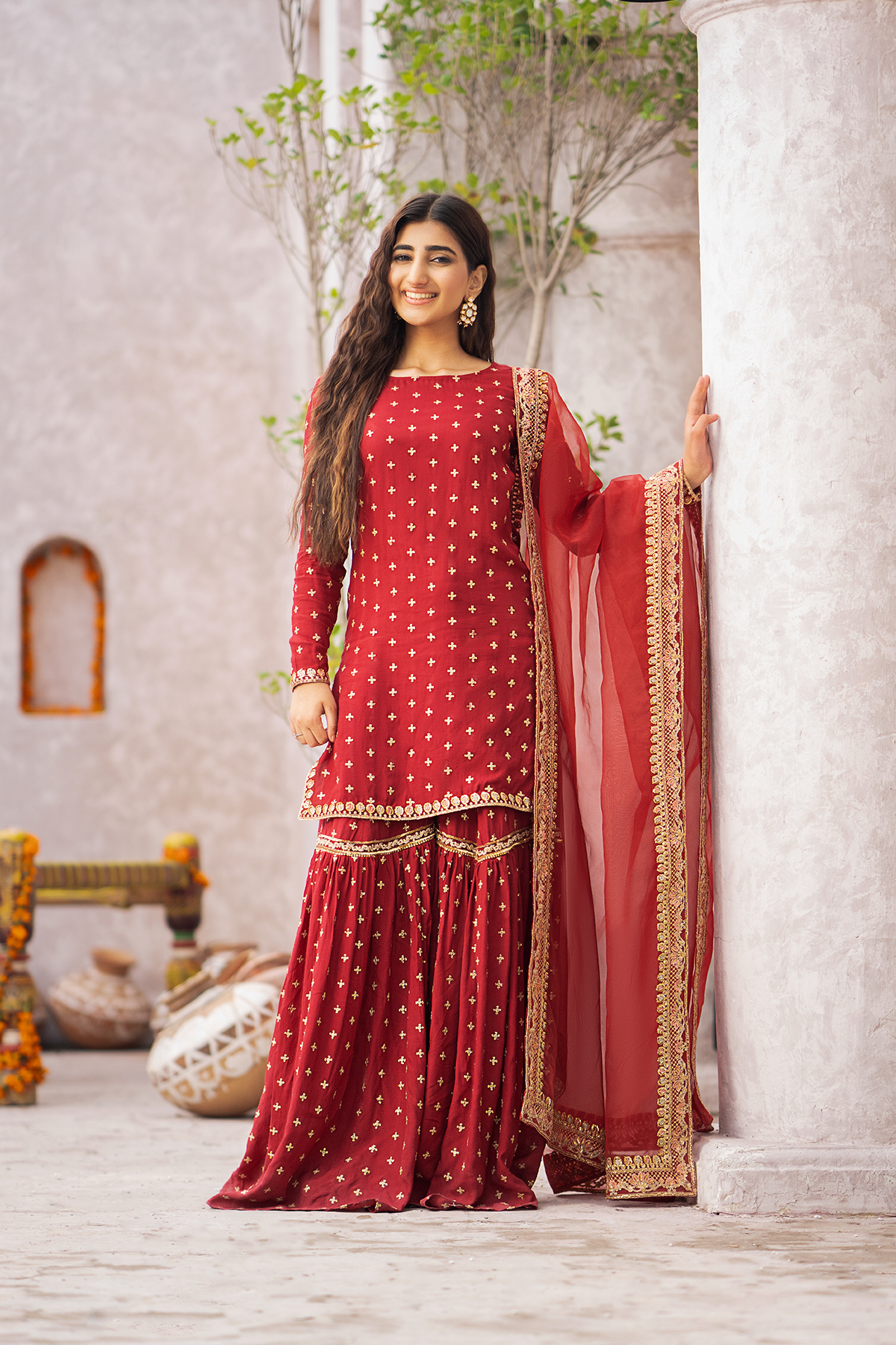 Erum Khan | Sakhiyan Formals | GULAB - by - Libasekhas UK - Registered Vendor of : Erum Khan - 100% Original Designer Dresss