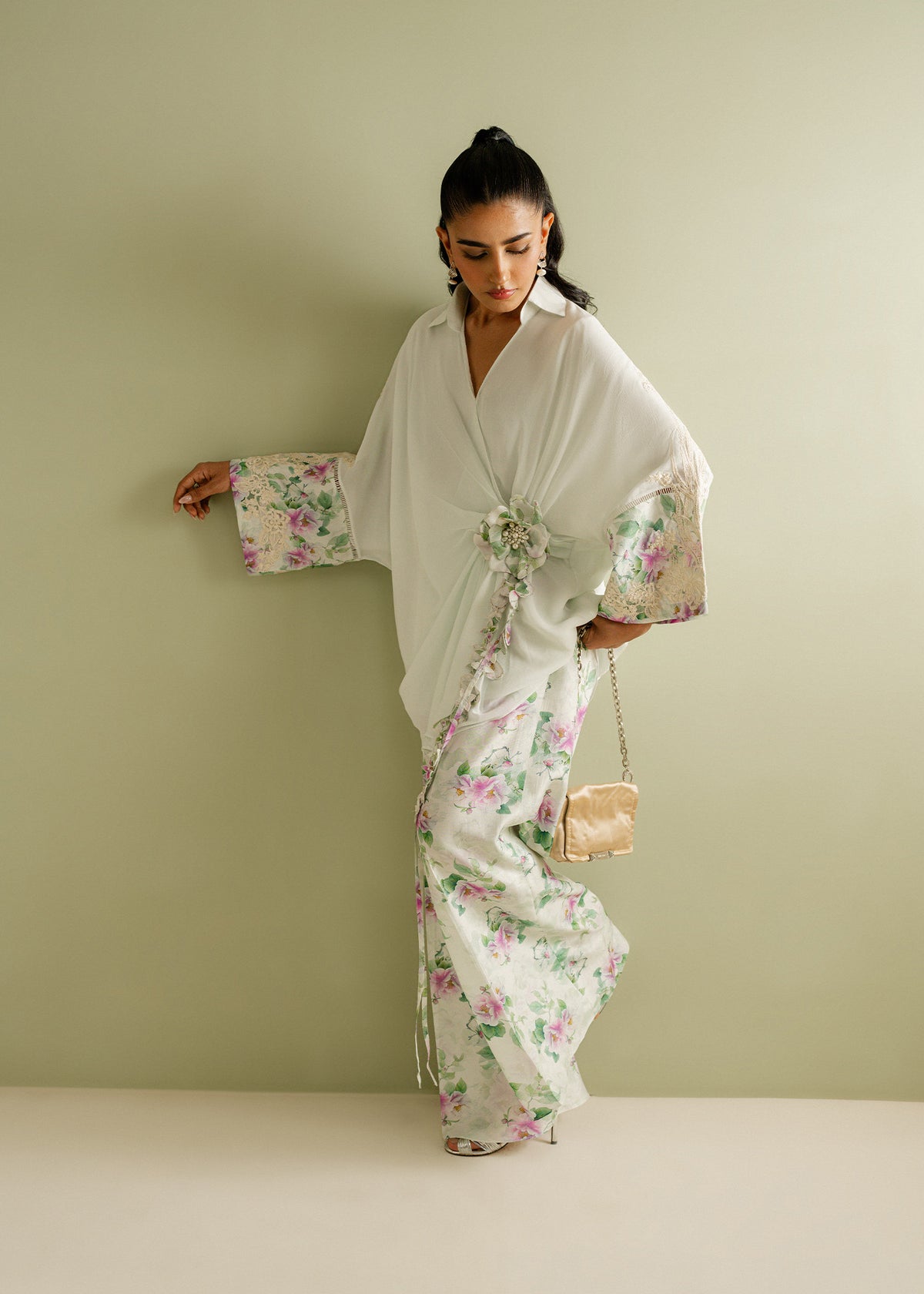 Mahgul | Ayanas Garden | Floral Luxe - by - Libasekhas UK - Registered Vendor of : Mahgul - 100% Original Designer Dresss