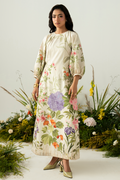 Zarposh | Folds SS 26 | AERIS - by Libasekhas UK - Registered Vendor of : Zarposh - 100% Original Designer Dress