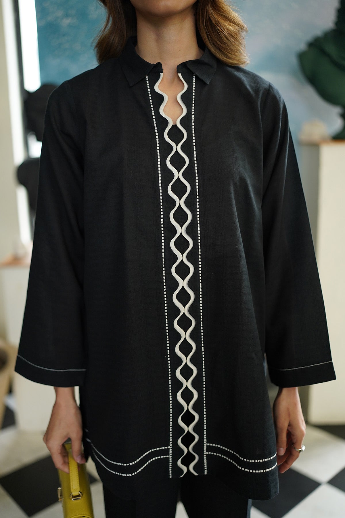 Sahar | Ready to Wear Basics | Midnight Embrace - by - Libasekhas UK - Registered Vendor of : Sahar - 100% Original Designer Dresss