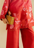 Mahgul | Ayanas Garden | Crimson Bloom - by - Libasekhas UK - Registered Vendor of : Mahgul - 100% Original Designer Dresss