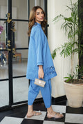 Sahar | Ready to Wear Basics | Azure Elegance - by - Libasekhas UK - Registered Vendor of : Sahar - 100% Original Designer Dresss