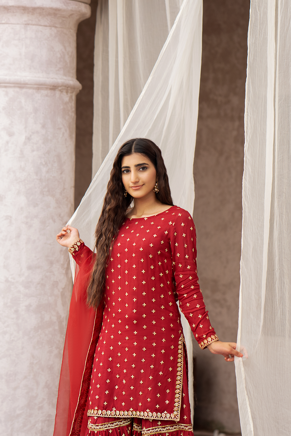 Erum Khan | Sakhiyan Formals | GULAB - by - Libasekhas UK - Registered Vendor of : Erum Khan - 100% Original Designer Dresss