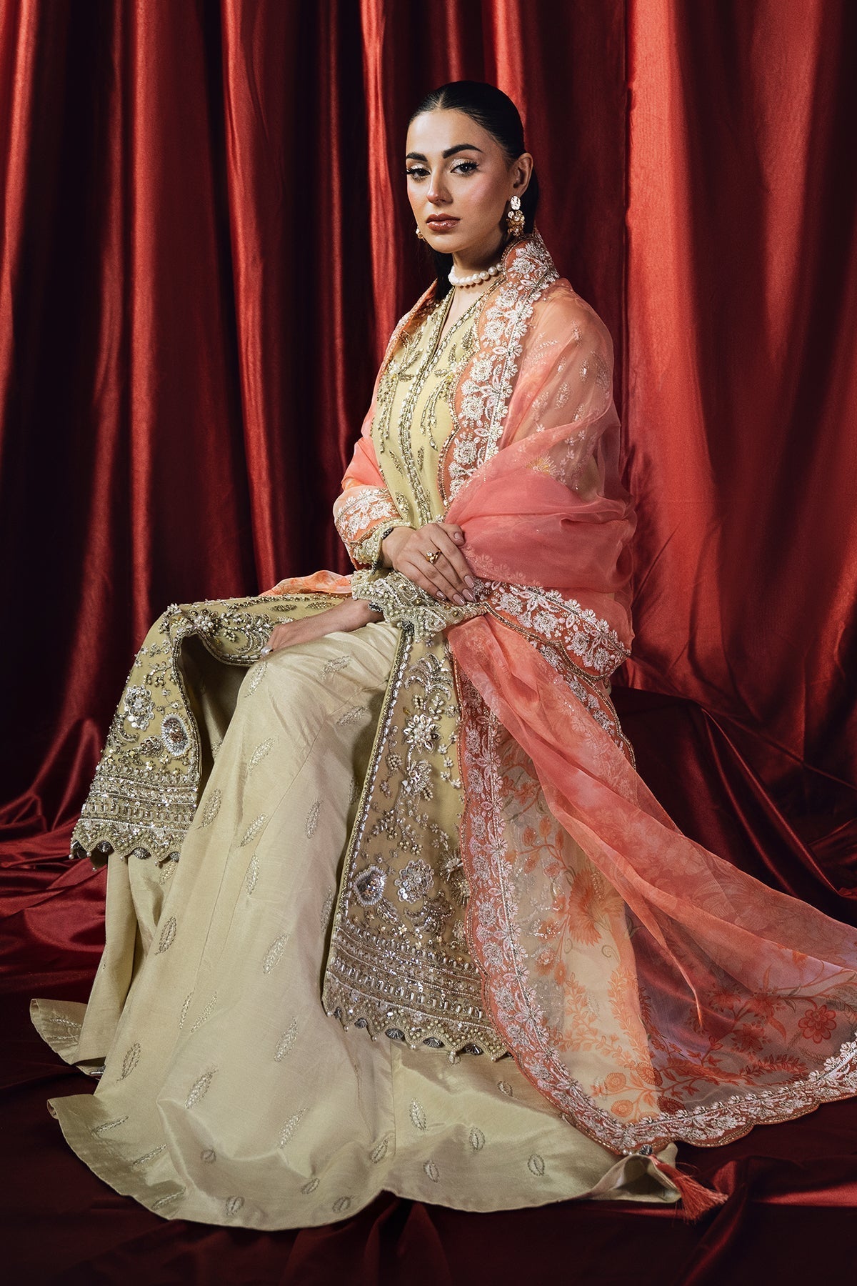 Mina Kashif | Kahani Formals | Rubab - by - Libasekhas UK - Registered Vendor of : Mina Kashif - 100% Original Designer Dresss