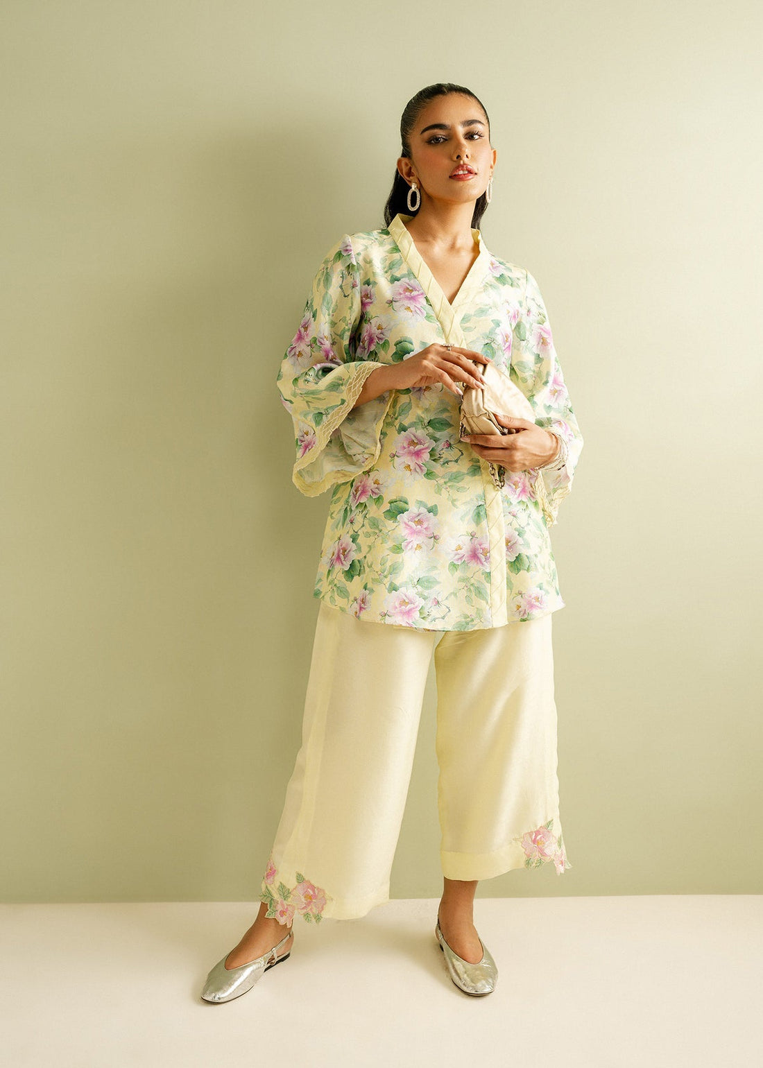 Mahgul | Ayanas Garden | Citrus Chill - by - Libasekhas UK - Registered Vendor of : Mahgul - 100% Original Designer Dresss