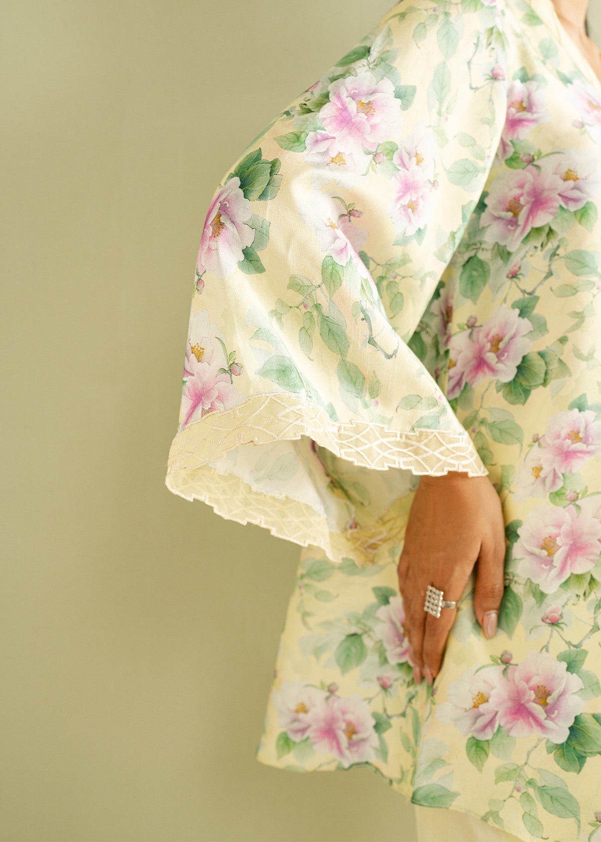 Mahgul | Ayanas Garden | Citrus Chill - by - Libasekhas UK - Registered Vendor of : Mahgul - 100% Original Designer Dresss