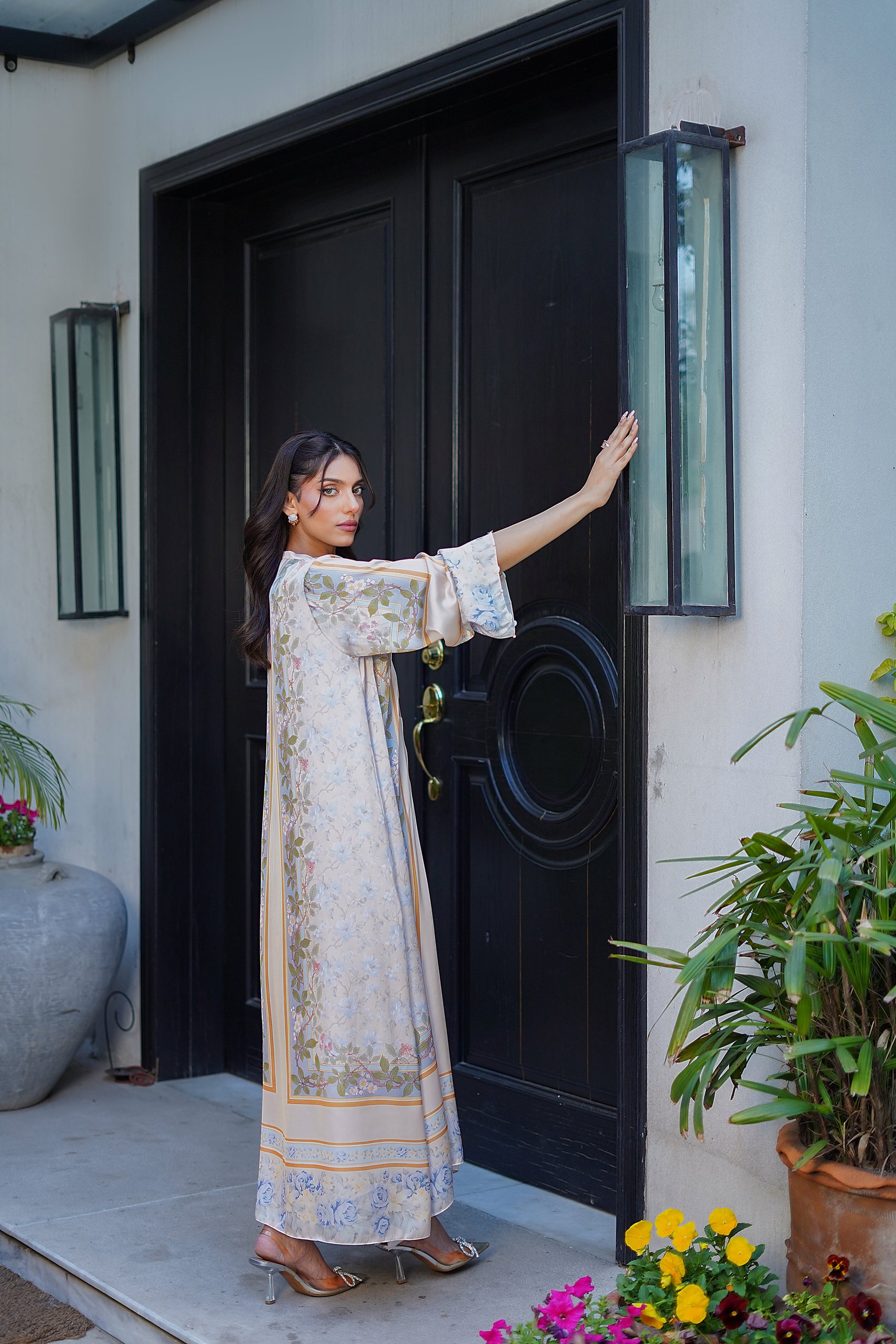 Erum Khan | Nue 25 | Sand Dune - by - Libasekhas UK - Registered Vendor of : Erum Khan - 100% Original Designer Dresss