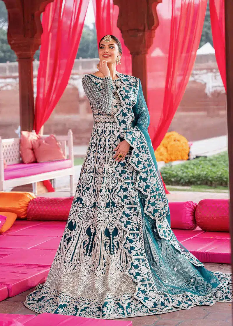 Akbar Aslam | Shadmani Luxury Formals 23 | Roshan - by - Libasekhas UK - Registered Vendor of : Akbar Aslam - 100% Original Designer Dresss