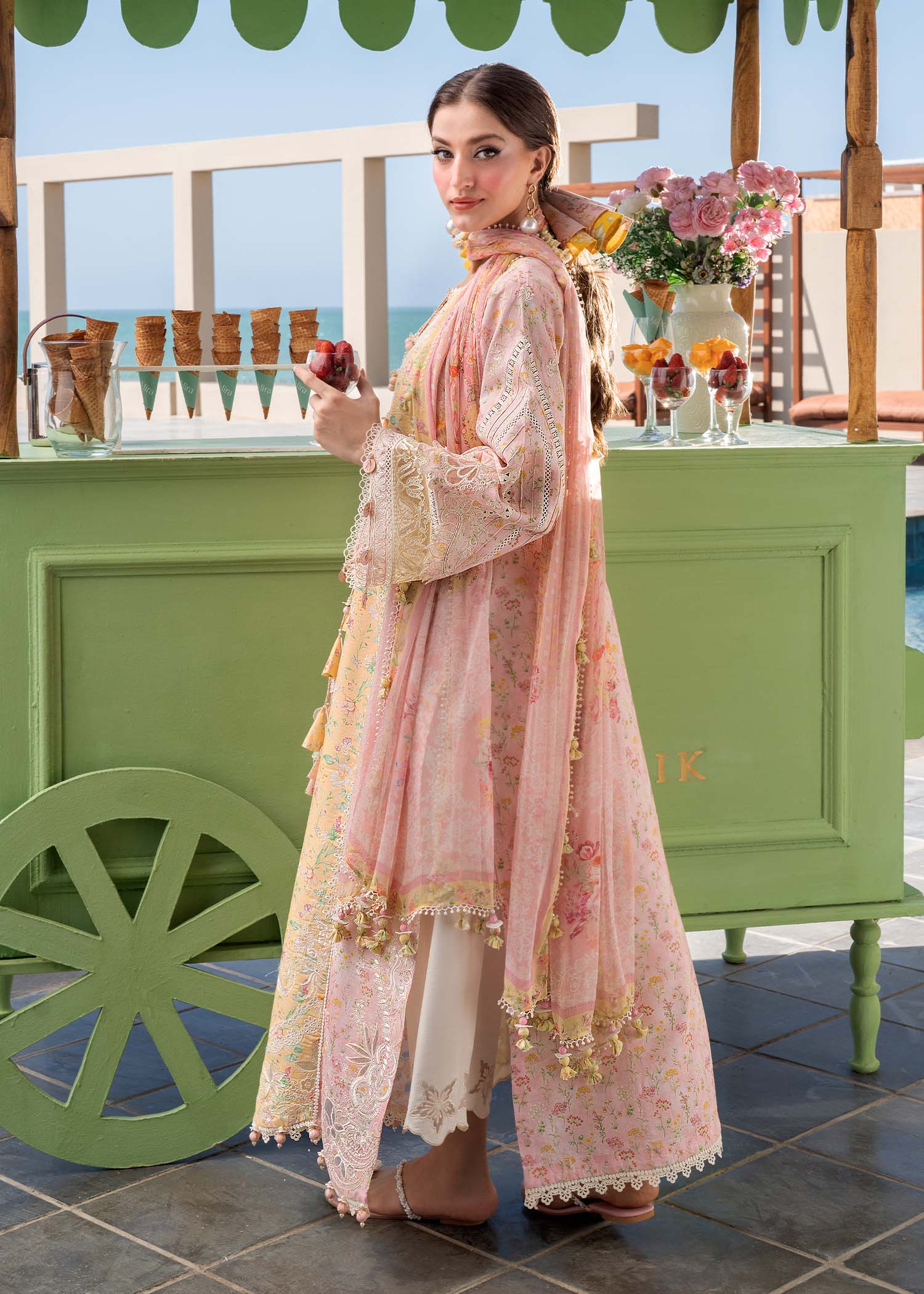 Kanwal Malik | Mira Summer Lawn 26 | Milaa - by Libasekhas UK - Registered Vendor of : Kanwal Malik - 100% Original Designer Dress