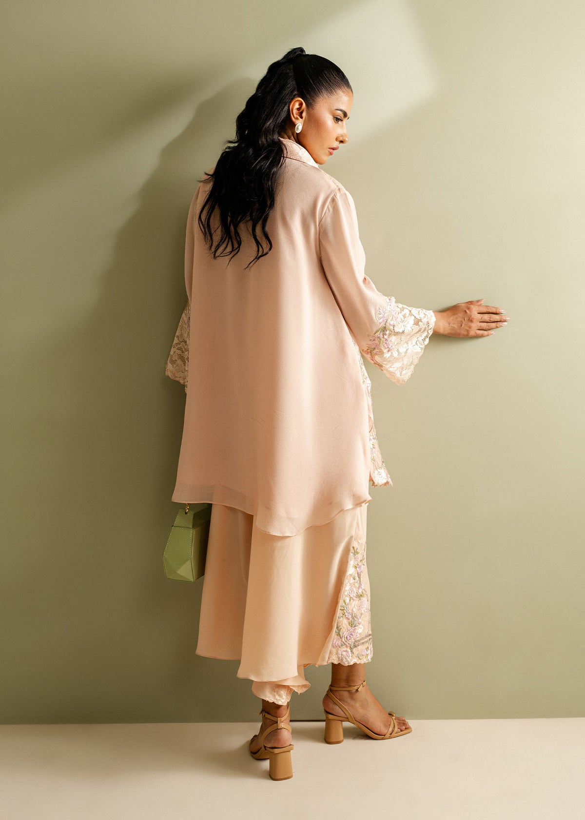 Mahgul | Ayanas Garden | Blush Mirage - by - Libasekhas UK - Registered Vendor of : Mahgul - 100% Original Designer Dresss