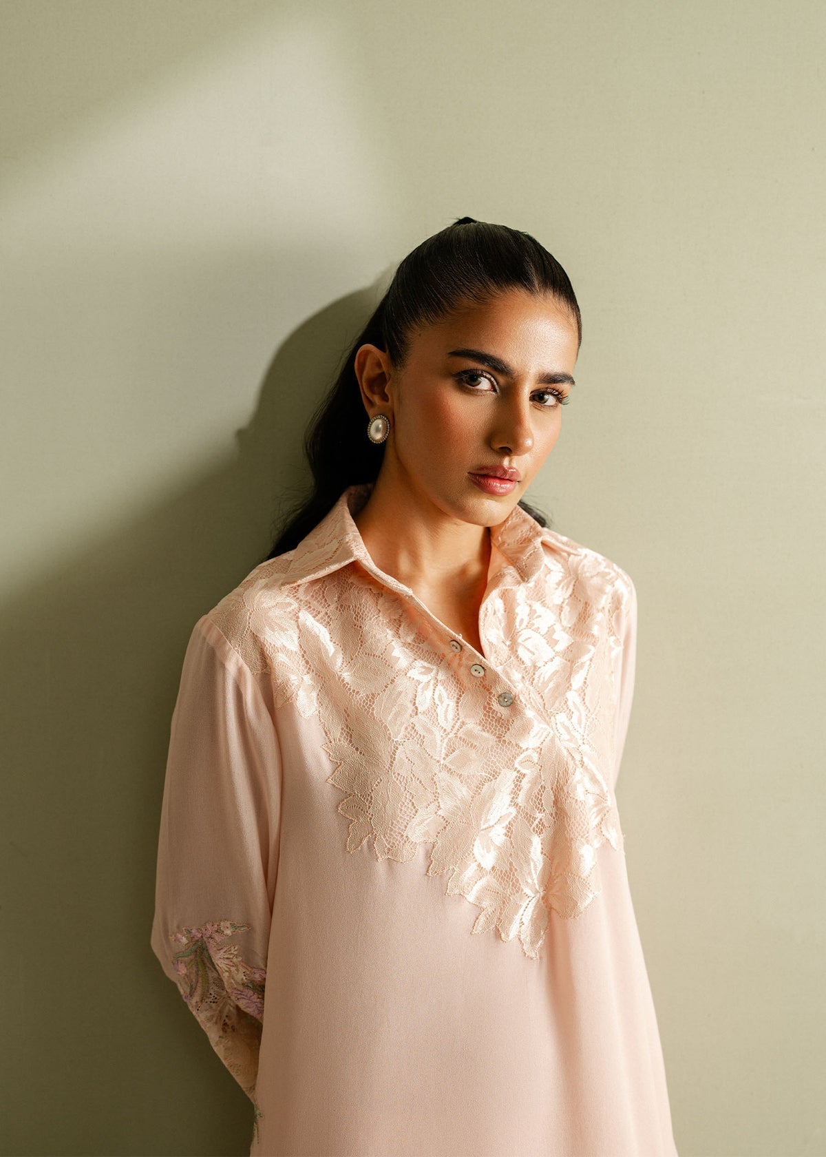 Mahgul | Ayanas Garden | Blush Mirage - by - Libasekhas UK - Registered Vendor of : Mahgul - 100% Original Designer Dresss