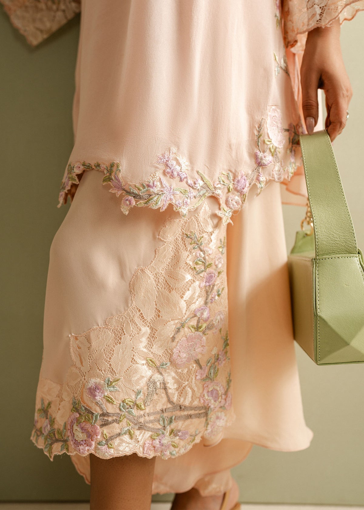 Mahgul | Ayanas Garden | Blush Mirage - by - Libasekhas UK - Registered Vendor of : Mahgul - 100% Original Designer Dresss