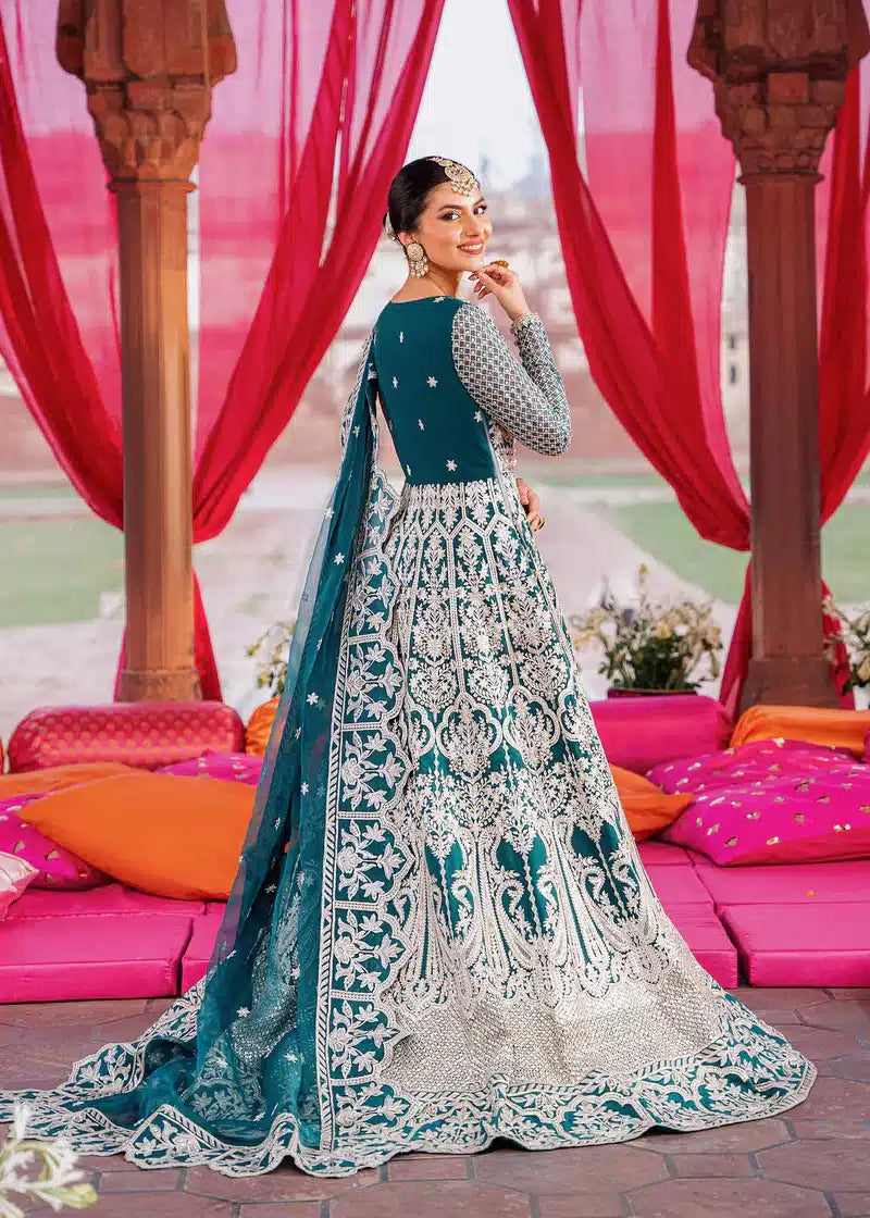 Akbar Aslam | Shadmani Luxury Formals 23 | Roshan - by - Libasekhas UK - Registered Vendor of : Akbar Aslam - 100% Original Designer Dresss