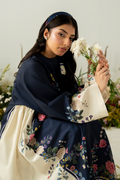 Zarposh | Folds SS 26 | SEREN - by Libasekhas UK - Registered Vendor of : Zarposh - 100% Original Designer Dress