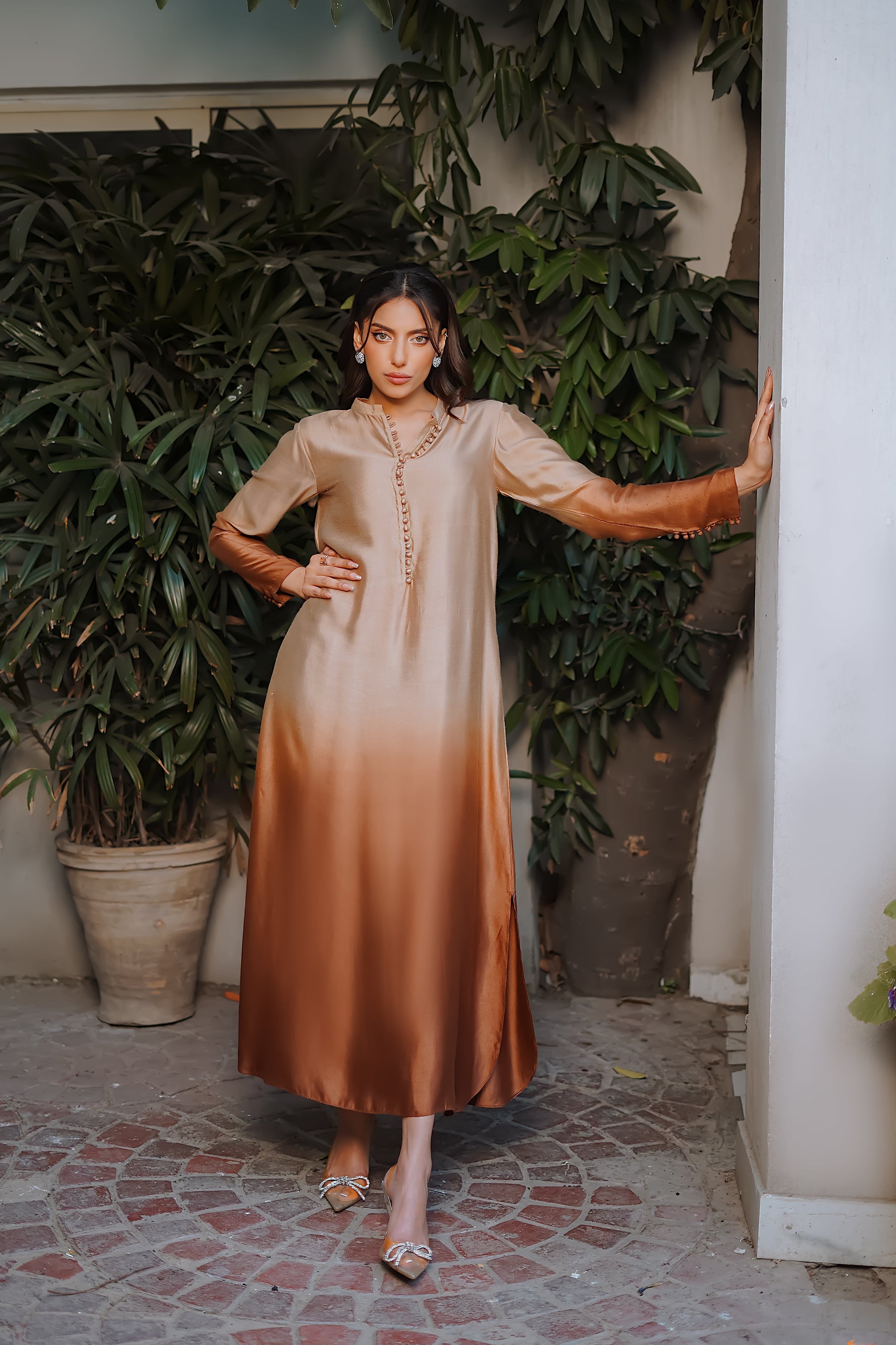 Erum Khan | Nue Pret | Sunset Dusk - by Libasekhas UK - Registered Vendor of : Erum Khan - 100% Original Designer Dress