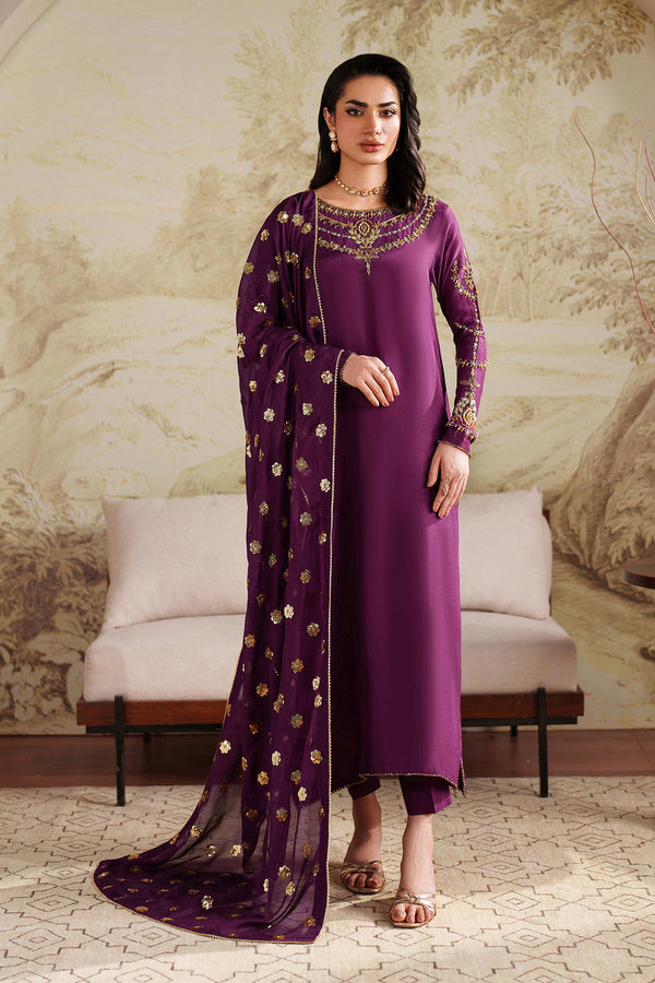 Zarif | Saheera Luxe 25 | ZRF-SHE-01 Umairah - by Libasekhas UK - Registered Vendor of : Zarif - 100% Original Designer Dress