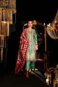 AlKaram | Festive Summer 25 | FC-9D-25-Sage - by - Libasekhas UK - Registered Vendor of : Alkaram - 100% Original Designer Dresss