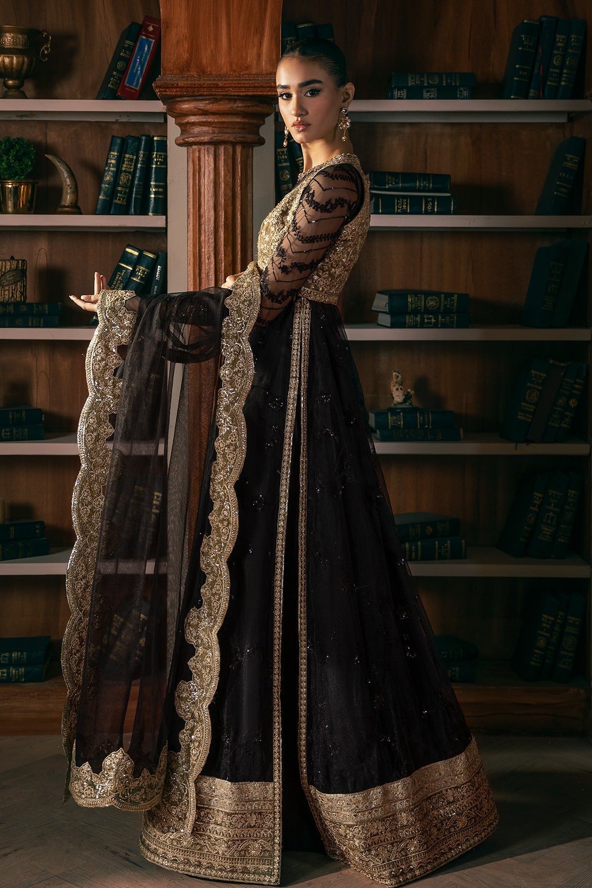 Mina Kashif | Emilie Formals | Opallene - by Libasekhas UK - Registered Vendor of : Mina Kashif - 100% Original Designer Dress