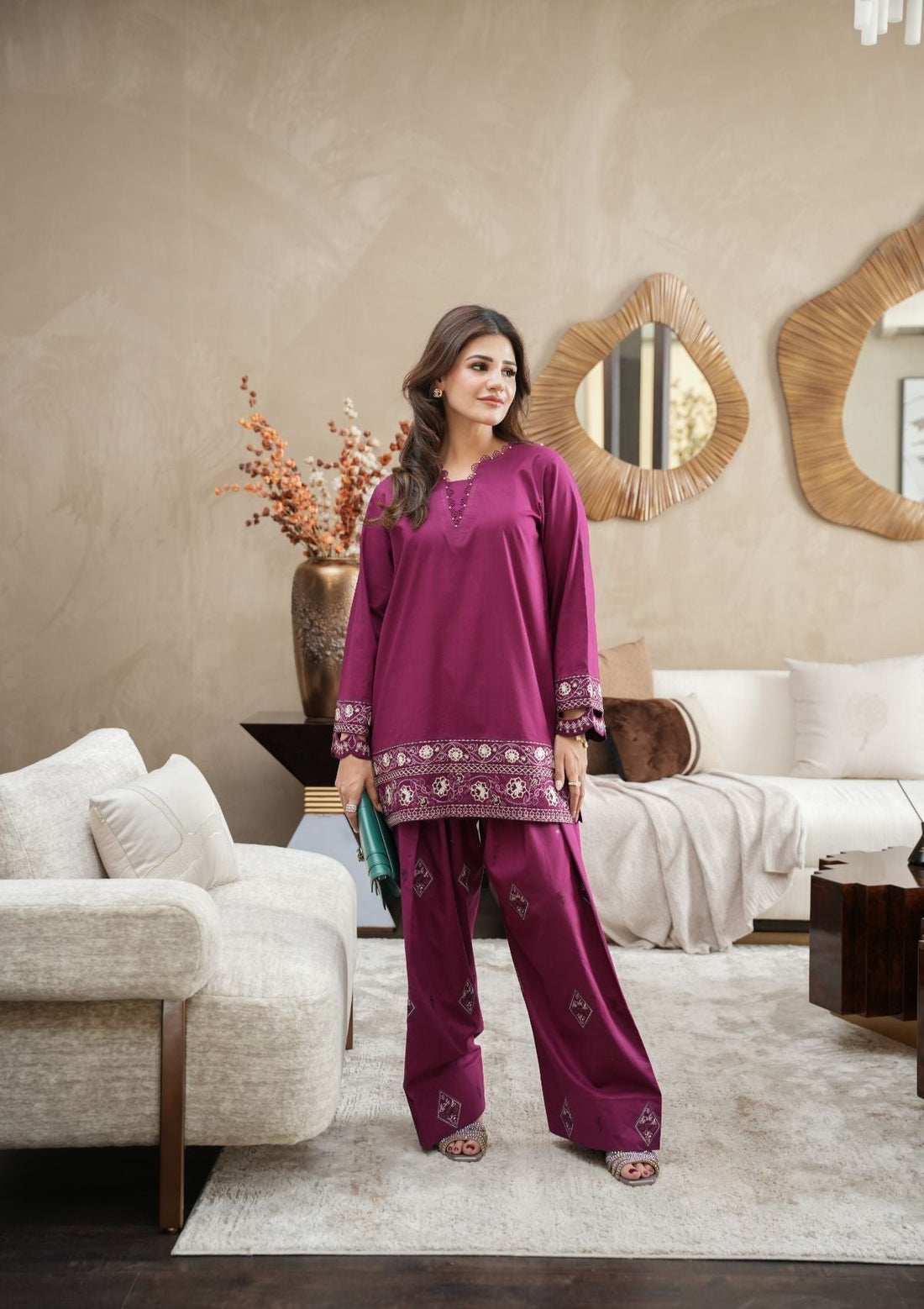 Faiza Faisal | FNF Cords Edit |VIOLET MIST - by Libasekhas UK - Registered Vendor of : Faiza Faisal - 100% Original Designer Dress