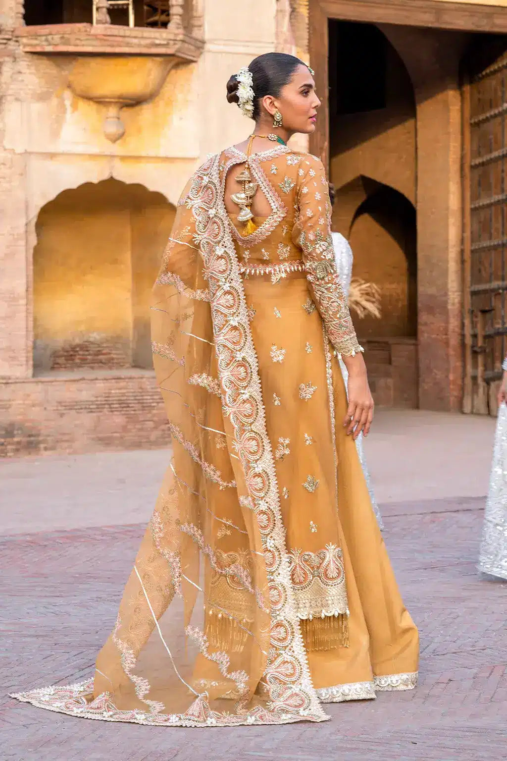 Afrozeh | Dastangoi Wedding Formals | Shafaq - by - Libasekhas UK - Registered Vendor of : Afrozeh - 100% Original Designer Dresss