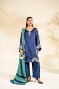 Faiza Faisal | Elara Luxury Pret | NAVY SERAPH - by Libasekhas UK - Registered Vendor of : Faiza Faisal - 100% Original Designer Dress