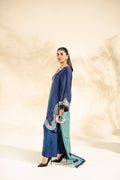 Faiza Faisal | Elara Luxury Pret | NAVY SERAPH - by Libasekhas UK - Registered Vendor of : Faiza Faisal - 100% Original Designer Dress