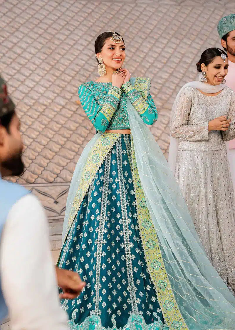 Akbar Aslam | Shadmani Luxury Formals 23 | Eshana - by - Libasekhas UK - Registered Vendor of : Akbar Aslam - 100% Original Designer Dresss