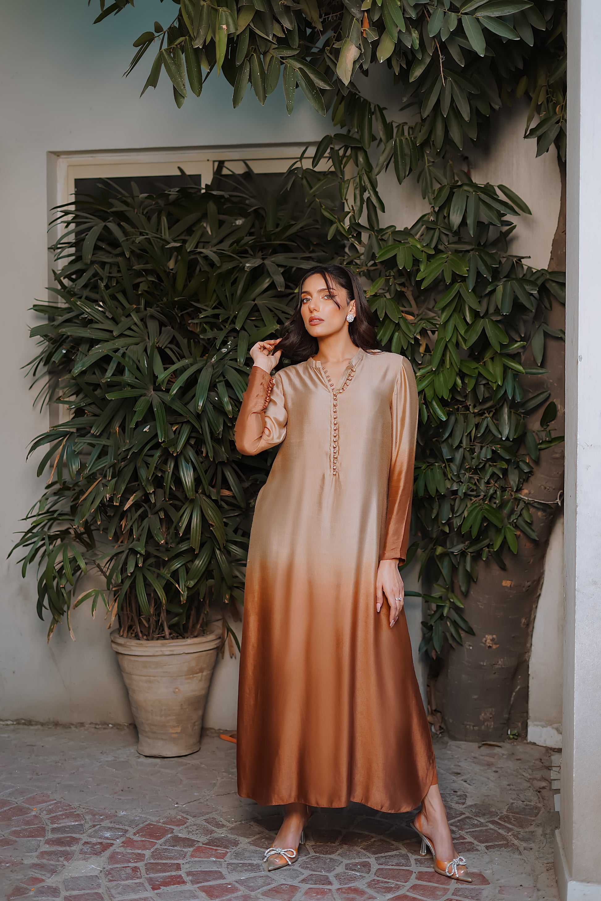 Erum Khan | Nue Pret | Sunset Dusk - by Libasekhas UK - Registered Vendor of : Erum Khan - 100% Original Designer Dress