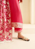 Mahgul | Nooreh Luxe | Coral Dusk - by - Libasekhas UK - Registered Vendor of : Mahgul - 100% Original Designer Dresss