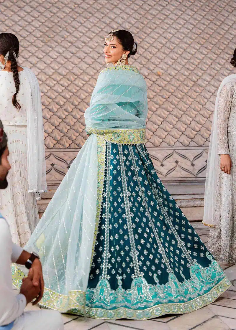 Akbar Aslam | Shadmani Luxury Formals 23 | Eshana - by - Libasekhas UK - Registered Vendor of : Akbar Aslam - 100% Original Designer Dresss