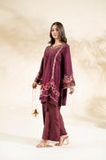 Faiza Faisal | Elara Luxury Pret | PLUM ROYALE - by Libasekhas UK - Registered Vendor of : Faiza Faisal - 100% Original Designer Dress