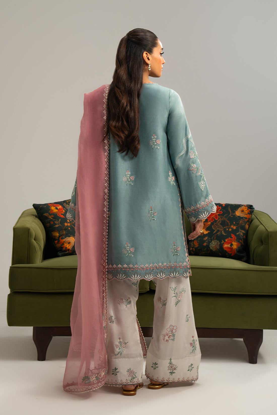 Nyra | Luxe Line Pret | Lustra - by Libasekhas UK - Registered Vendor of : Nyra - 100% Original Designer Dress