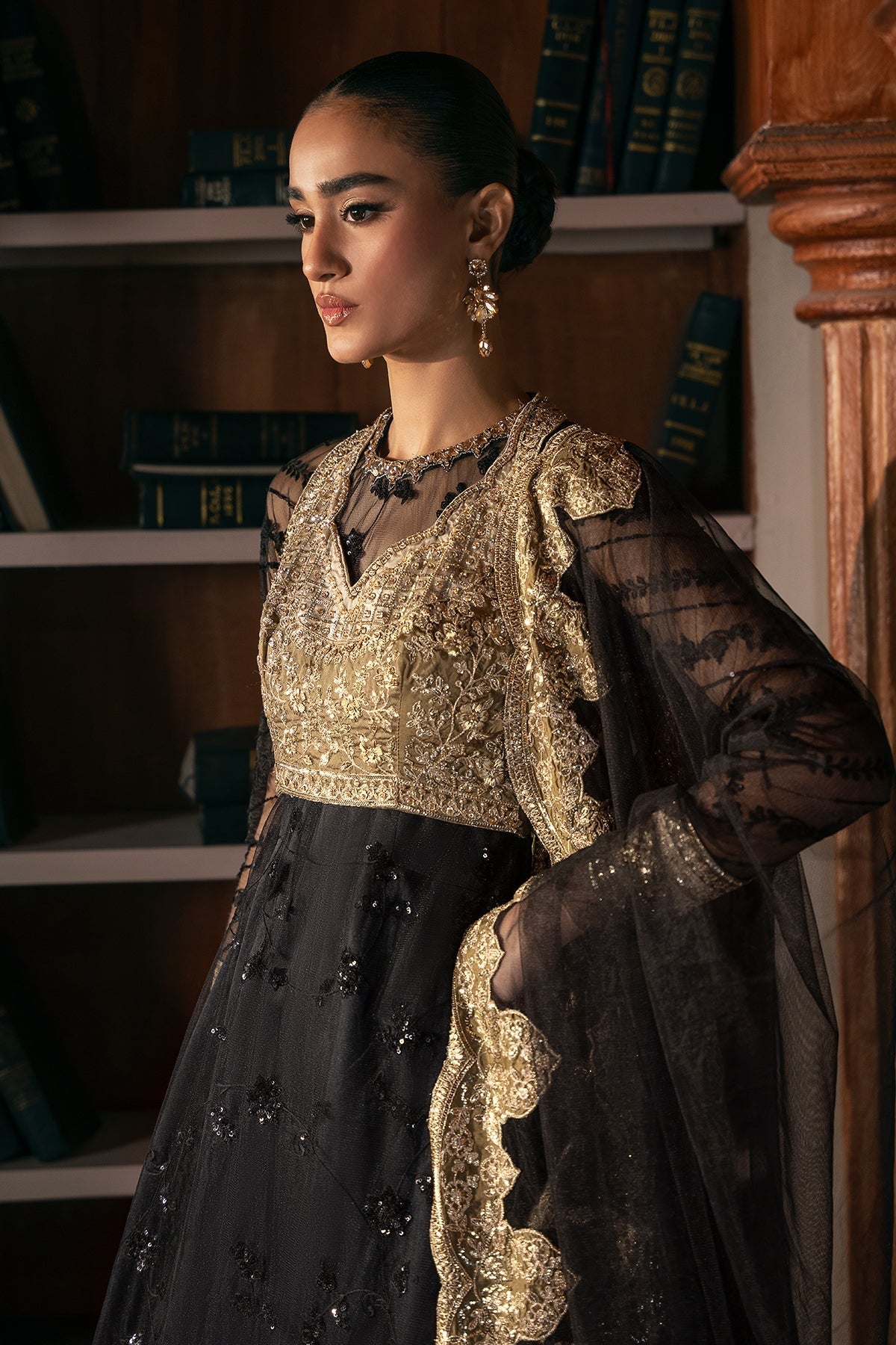 Mina Kashif | Emilie Formals | Opallene - by Libasekhas UK - Registered Vendor of : Mina Kashif - 100% Original Designer Dress