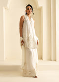 Mahgul | Nooreh Luxe | Celestial Ivory - by - Libasekhas UK - Registered Vendor of : Mahgul - 100% Original Designer Dresss