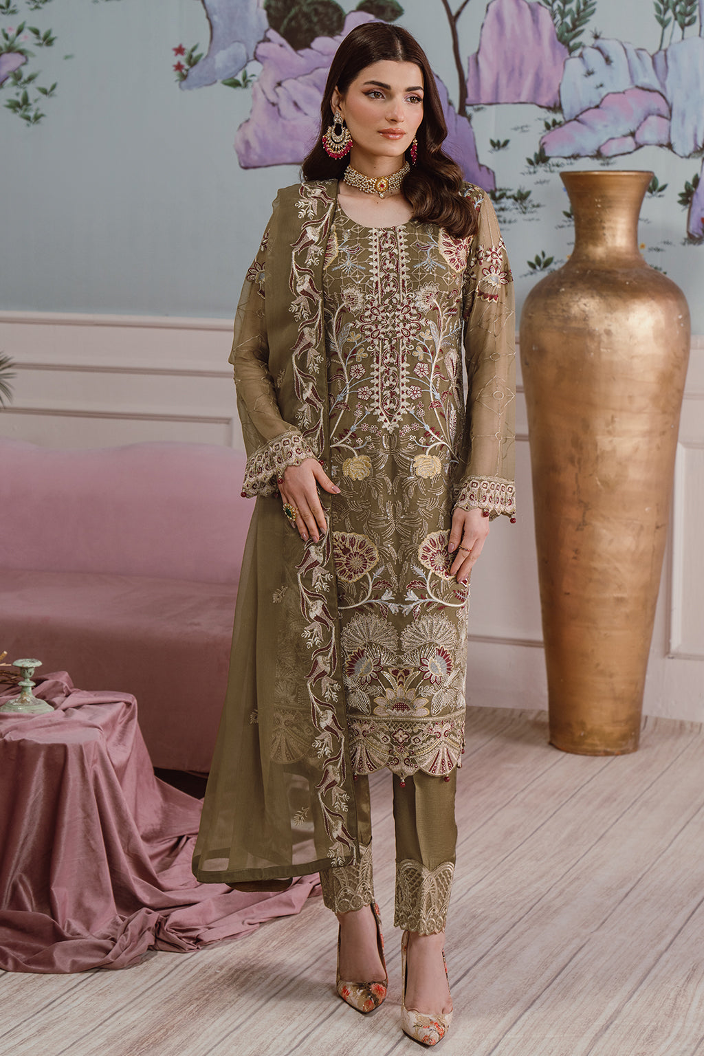 Ramsha | Ramsha Collection | F-2510 - by Libasekhas UK - Registered Vendor of : Ramsha - 100% Original Designer Dress