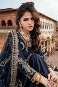 Charizma | Festive Pret | 3-PC Embroidered Raw Silk CMA-6-411 - by Libasekhas UK - Registered Vendor of : Charizma - 100% Original Designer Dress