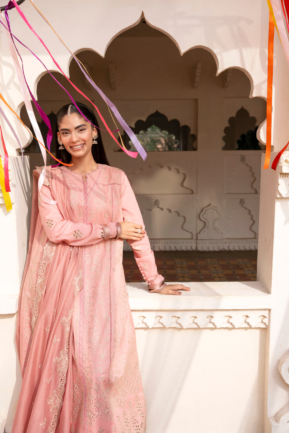 Florent | Basant Chikankari | FBC - 3B - by Libasekhas UK - Registered Vendor of : Florent - 100% Original Designer Dress