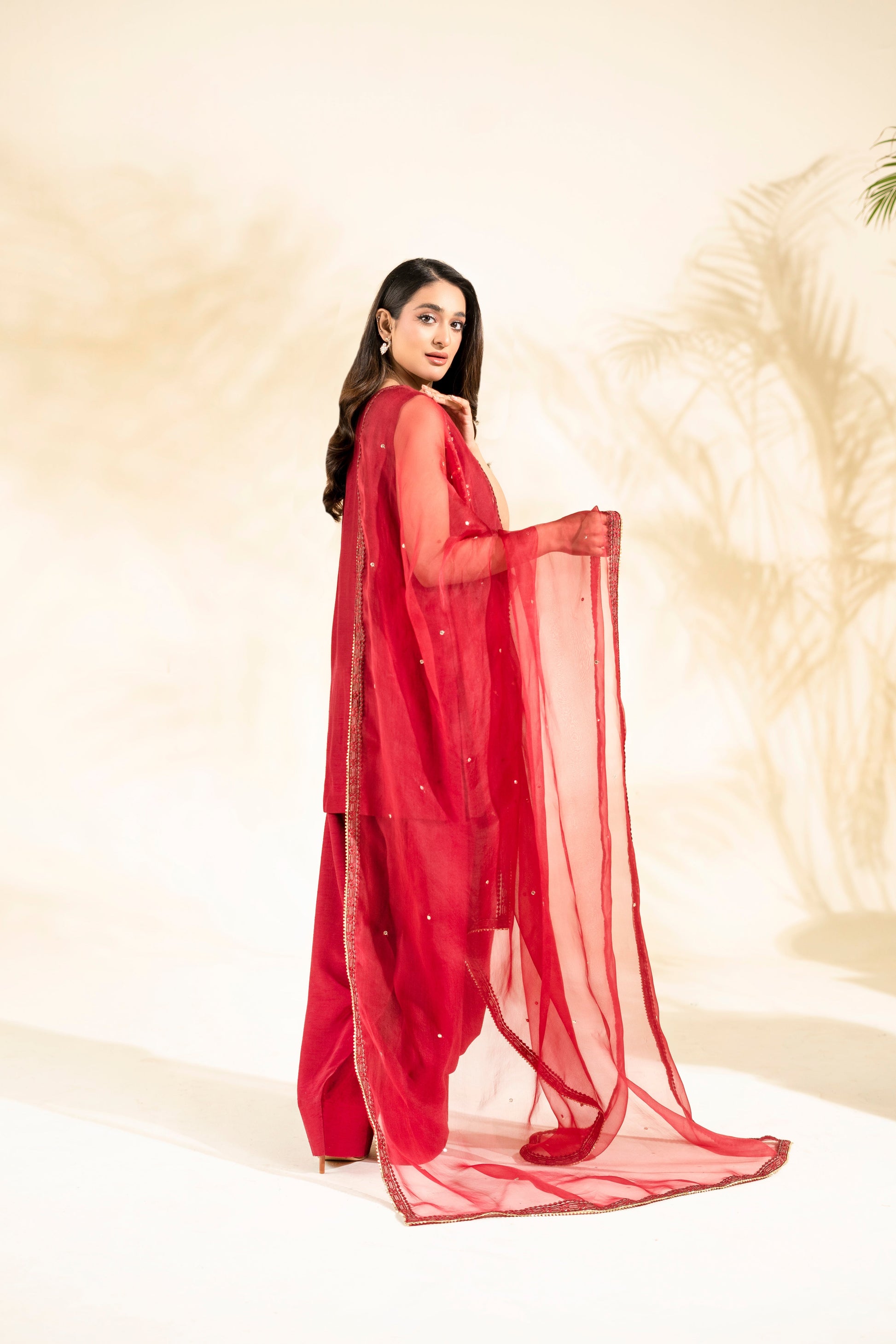 Faiza Faisal | Elara Luxury Pret | ZAR RUBY - by Libasekhas UK - Registered Vendor of : Faiza Faisal - 100% Original Designer Dress