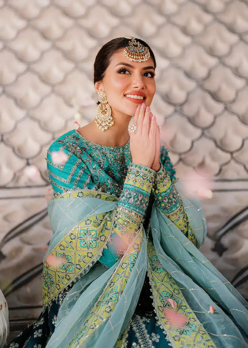 Akbar Aslam | Shadmani Luxury Formals 23 | Eshana - by - Libasekhas UK - Registered Vendor of : Akbar Aslam - 100% Original Designer Dresss