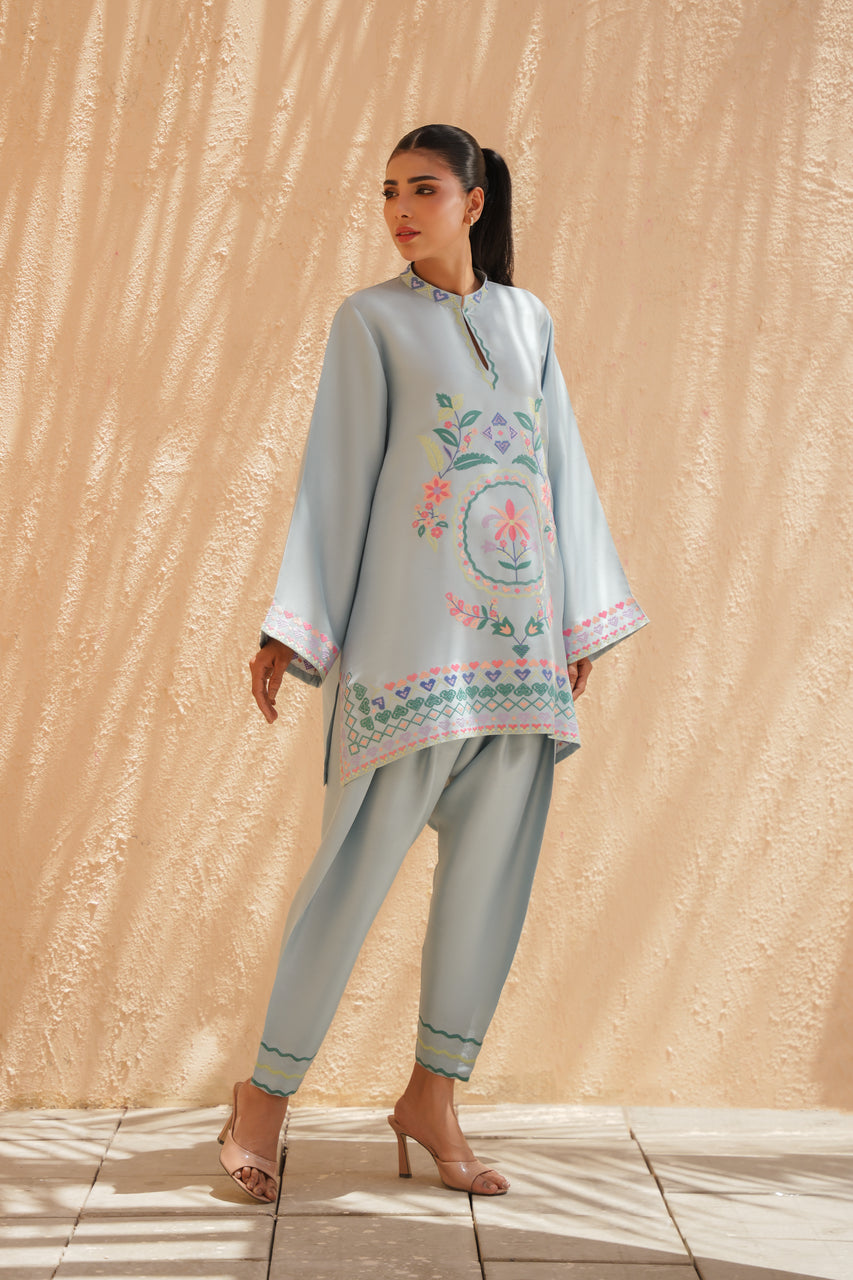 Sania Maskatiya | Eid ul Adha Edit | Kami (B) - by Libasekhas - Registered Vendor of : Sania Maskatiya - 100% Original Designer Dress