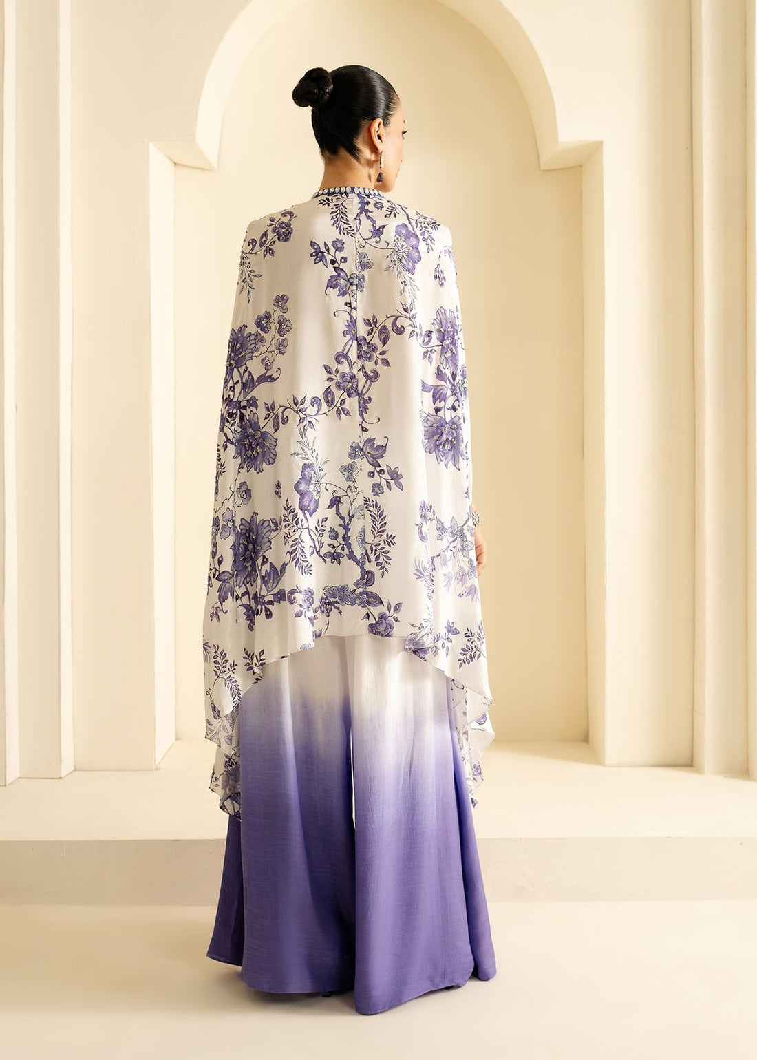 Mahgul | Nooreh Luxe | Indigo Breeze - by - Libasekhas UK - Registered Vendor of : Mahgul - 100% Original Designer Dresss