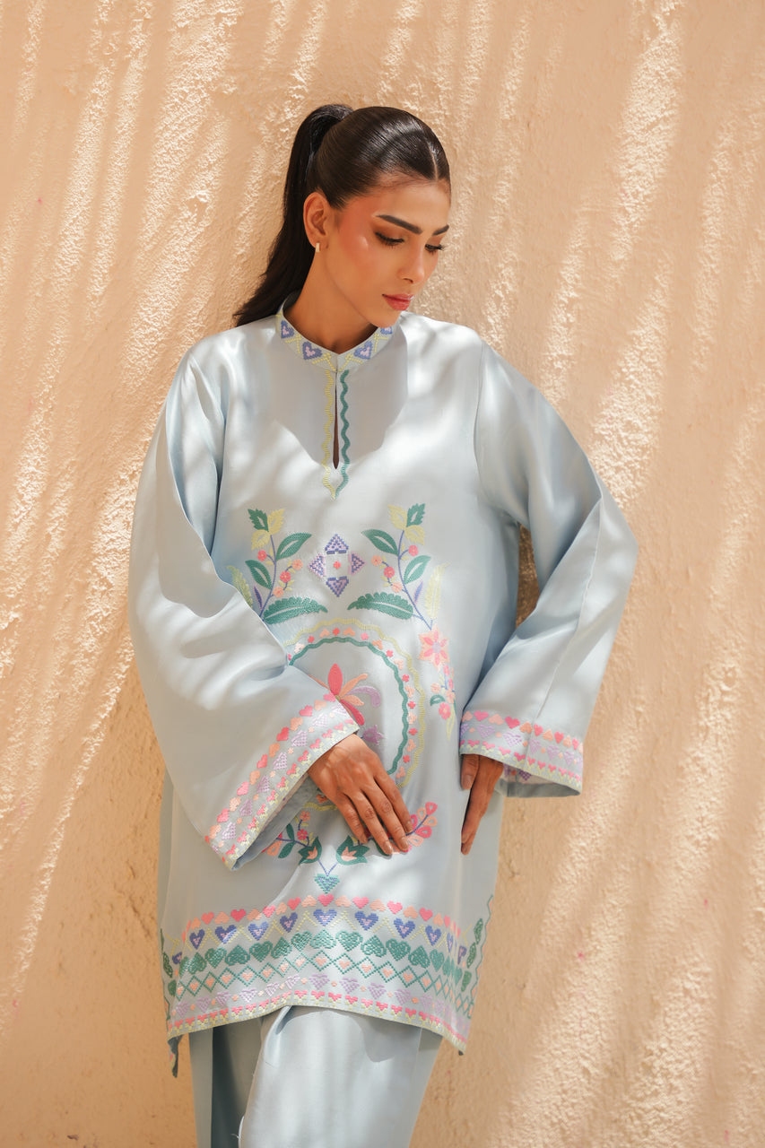 Sania Maskatiya | Eid ul Adha Edit | Kami (B) - by Libasekhas - Registered Vendor of : Sania Maskatiya - 100% Original Designer Dress