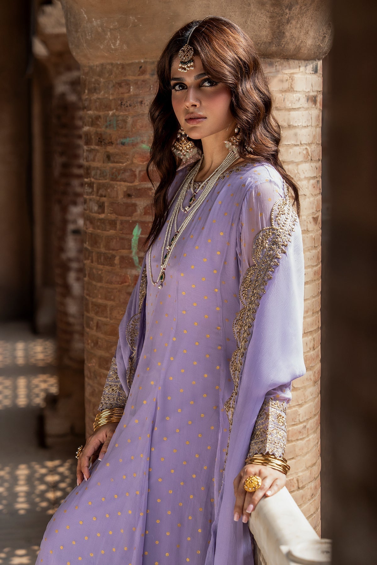 Charizma | Festive Pret | 3-PC Embroidered Chiffon CMA-6-428 - by Libasekhas UK - Registered Vendor of : Charizma - 100% Original Designer Dress